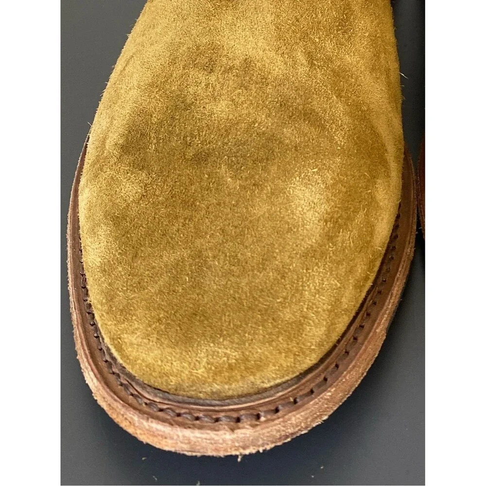 Frye Men's Suede Chukka Boot in Olive Tan Sz 10 Western Street Casual